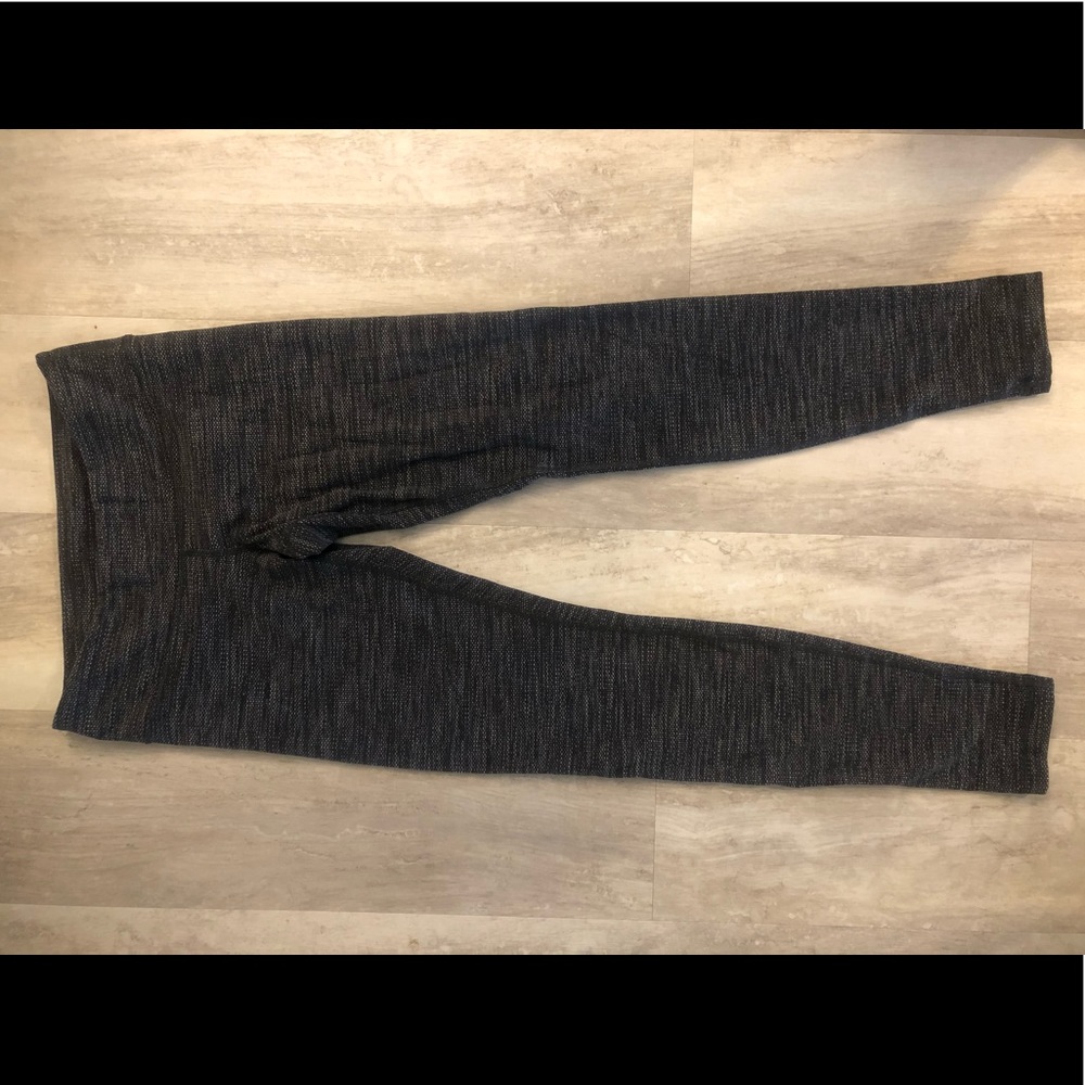 Lululemon wunder under gray black galaxy legging